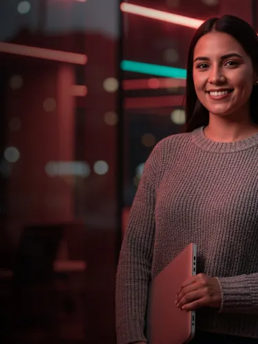 Alumna de los programas de admisión UDLA