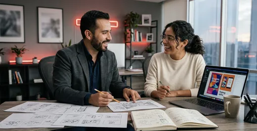 Desarrollo de campañas durante el Diplomado en Creatividad Publicitaria con IA, integrando estrategia, creatividad y tecnologías generativas.