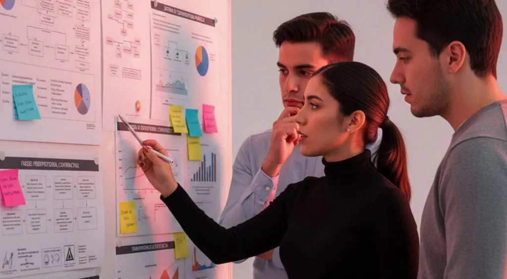 Equipo profesional realizando la gestión del ciclo completo de compras públicas con normativa SERCOP y control documental.